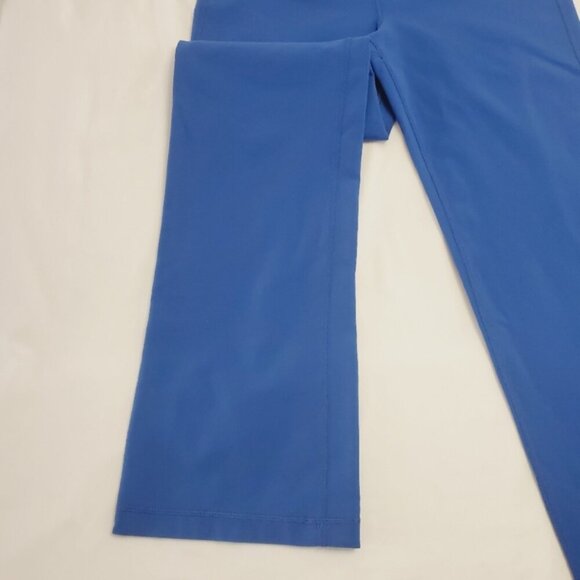 Vintage Y2K Lululemon Groove Pant Flare Yoga Pants Blue 8 - Picture 5 of 10